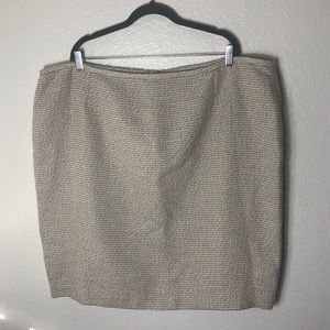 Calvin Klein OYI Suit Plus High Rise Pencil Skirt